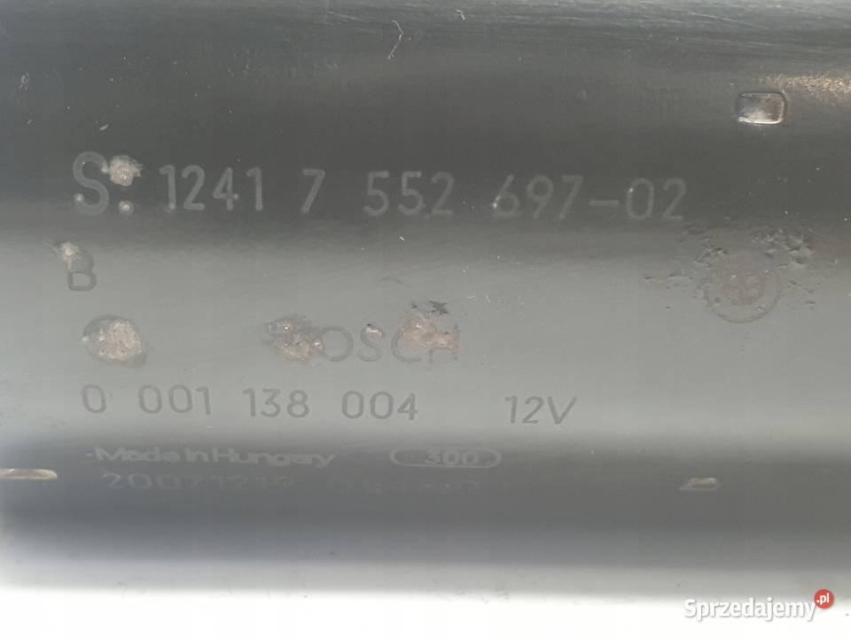 ROZRUSZNIK Mini Cooper R56 14 16V VTi ROZRUSZNIK osobowe Rudka