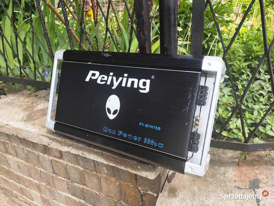 Wzmacniacz samochodowy 2 kanałowy Peiying ALIEN Ilość kanałów 2