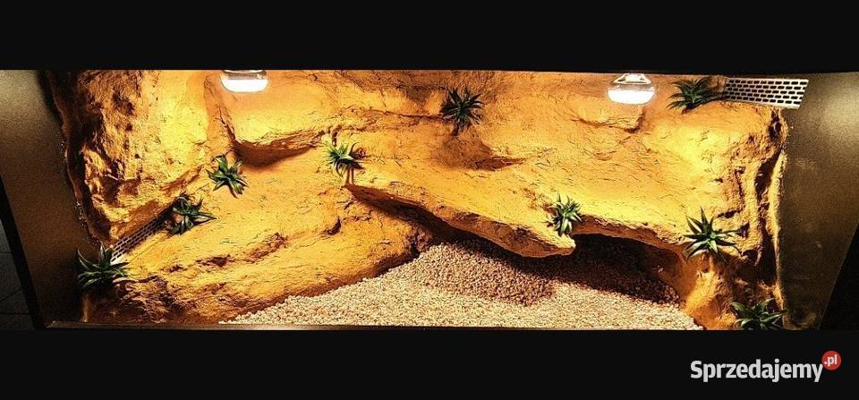 Terrarium Egzo Systems agamy brodatej żółwia Akcesoria dla zwierząt Biała Podlaska