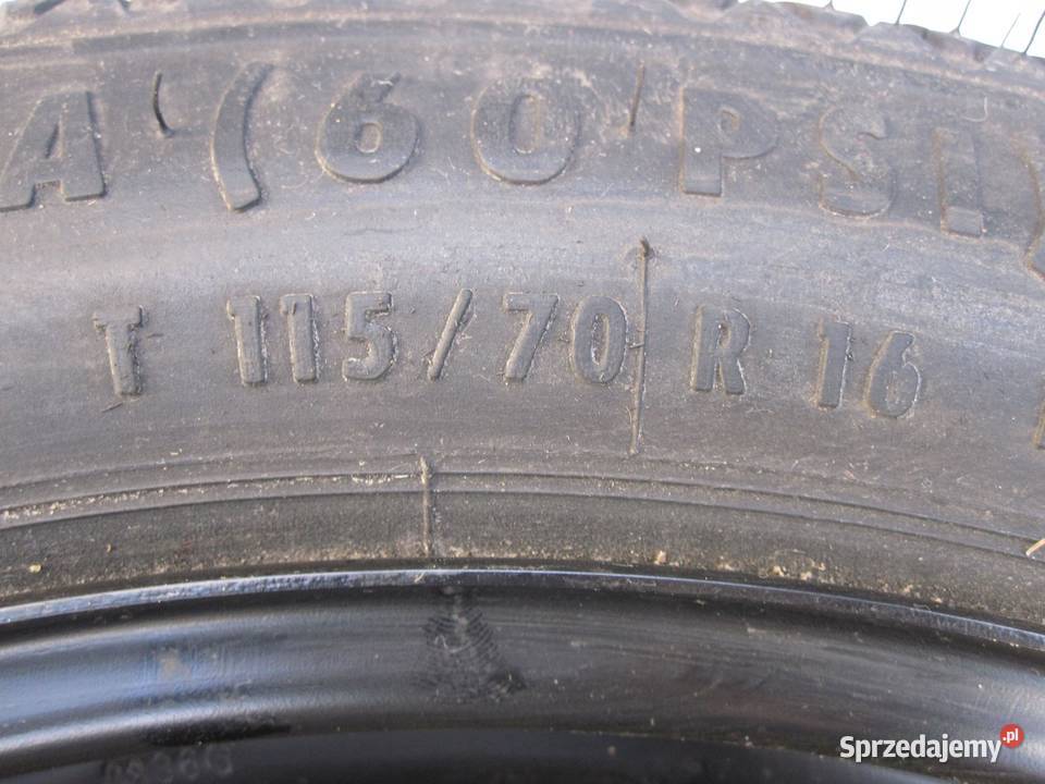 OPEL VECTRA C koło dojazdowe 1157016 92M 5x110 Koła sprzedam