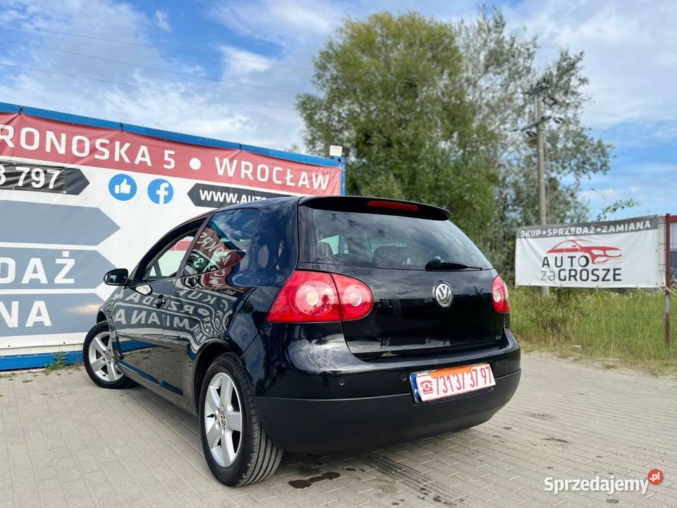Volkswagen Golf V 14 TSI 2008 UNITED Alufelgi Wrocław sprzedam