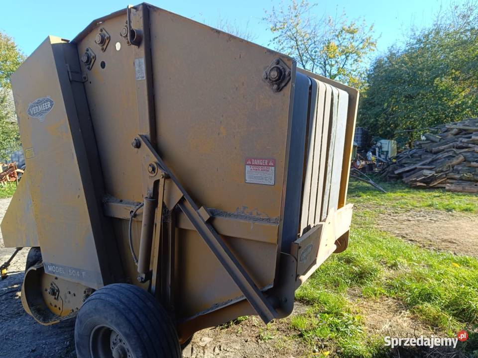 Prasa rolująca zmiennokomorowa Vermeer 504f lubelskie Rożki-Kolonia sprzedam