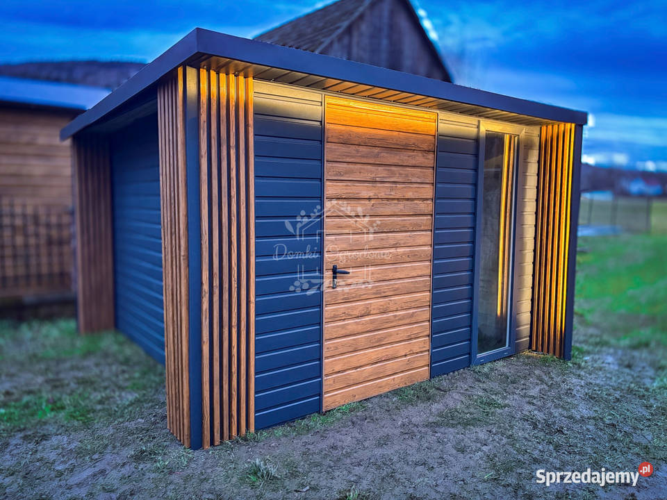 Schowek Domek ogrodowy PREMIUM 3x3m wiata okno