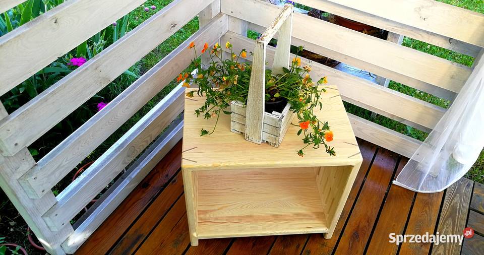 Ława drewniana stolik kawowy ławakostka Radków