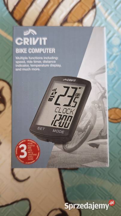 Liczniki rowerowe bezprzewodowe 2 firmy Crivit Rowery i akcesoria śląskie Bytom