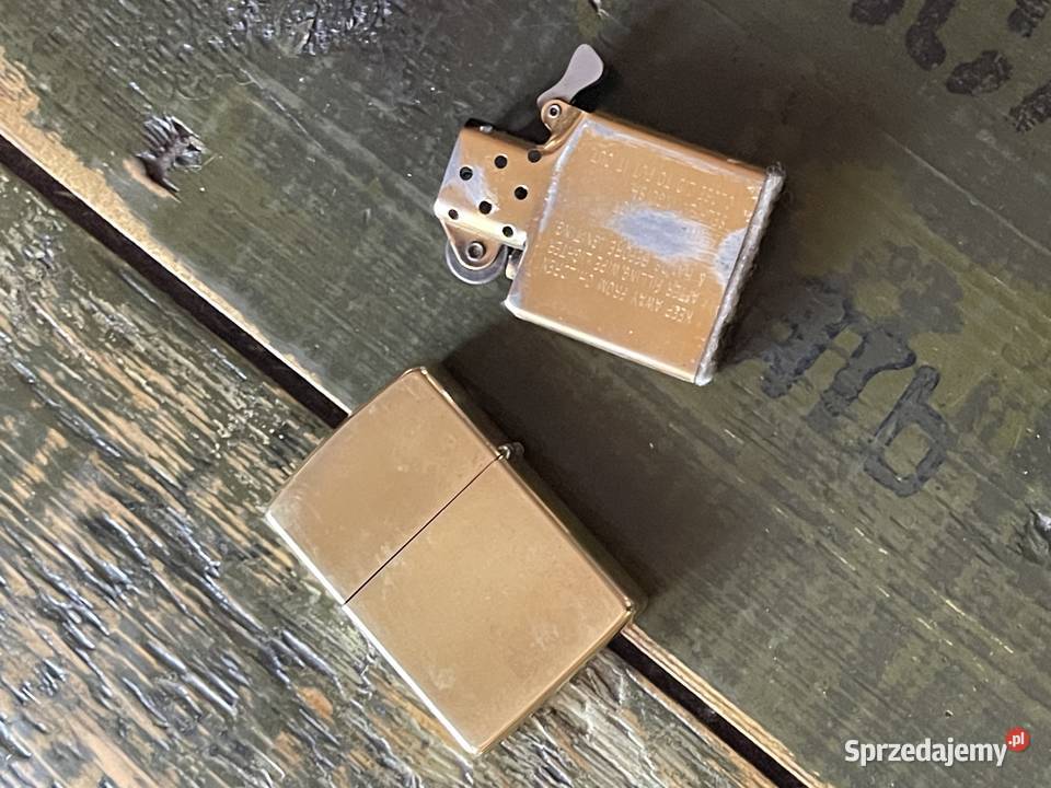 Kolekcjonerska zapalniczka Zippo złota Kraków