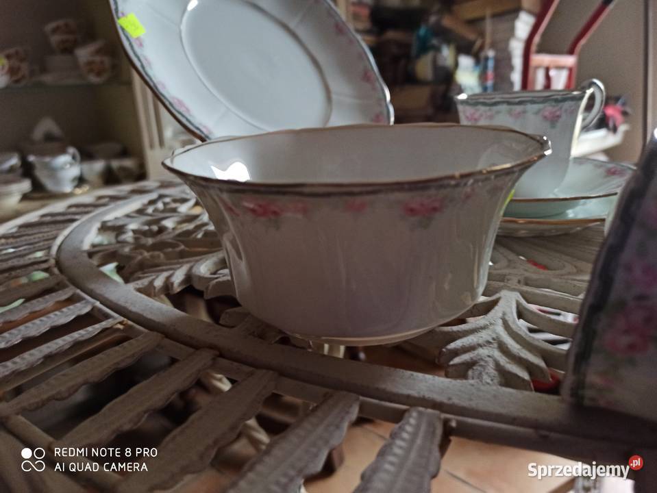 filiżanka z talerzykiem deserowym Stafford Gdańsk sprzedam