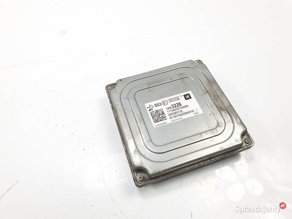 STEROWNIK OPEL CORSA E GAZU 12683226 osobowe kujawsko-pomorskie