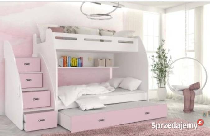 Łóżko piętrowe 160cm mazowieckie Warszawa