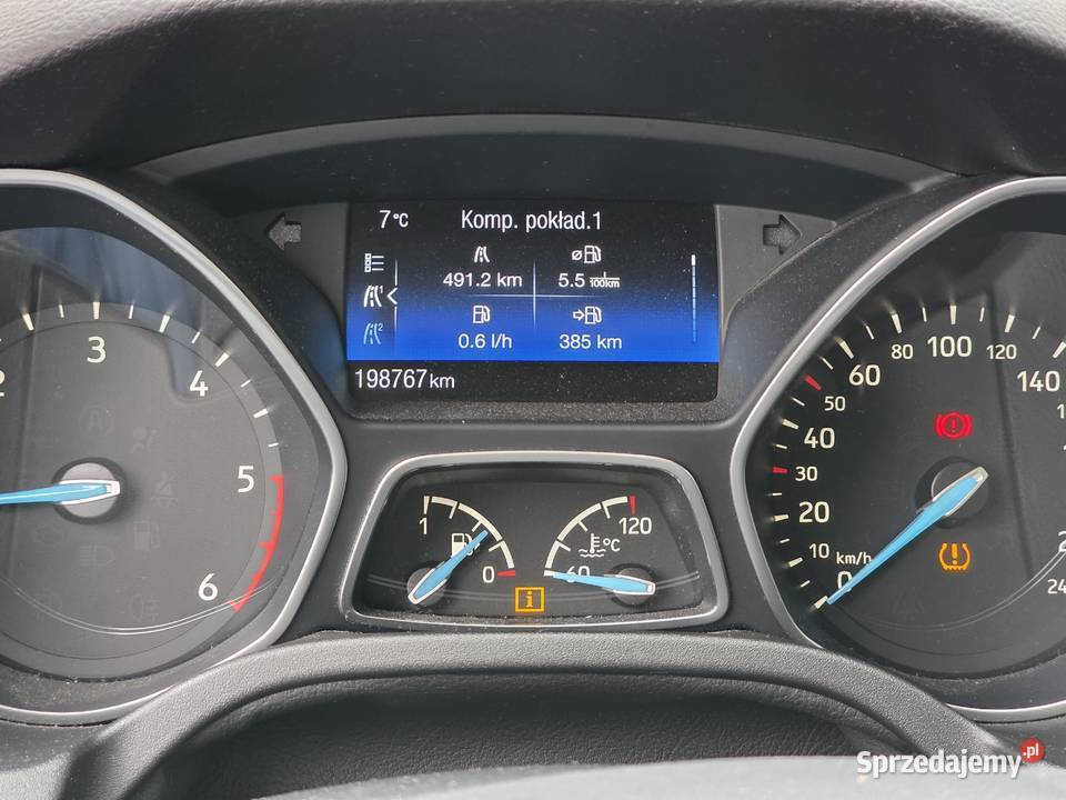 Ford Focus Kombi 15 TDCi Salon Bezwypadkowy komputer pokładowy łódzkie Łódź sprzedam