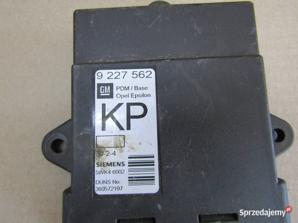 STEROWNIK SZYB ELEKTRYCZNYCH PRZEDNI PRAWY OPEL Mysłaków