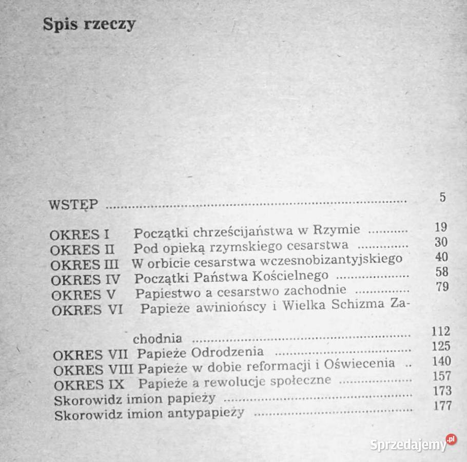 Poczet papieży Jan Wierusz Kowalski Chełm