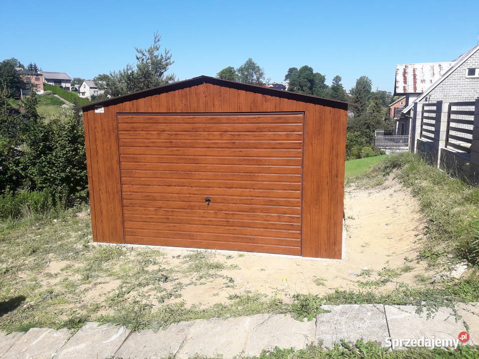Schowek Ogrodowy Garaż Blaszany Mały Blaszak Dom i Ogród Dąbrowa Górnicza