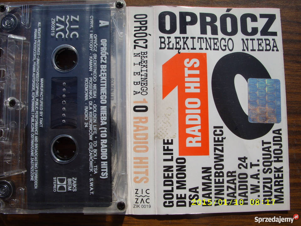 ROCK kaseta OPROCZ BLEKITNEGO NIEBATSA DEMO Wołów