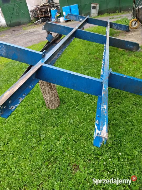 Rama podramówka aluminium skrzynia ładunkowa Man
