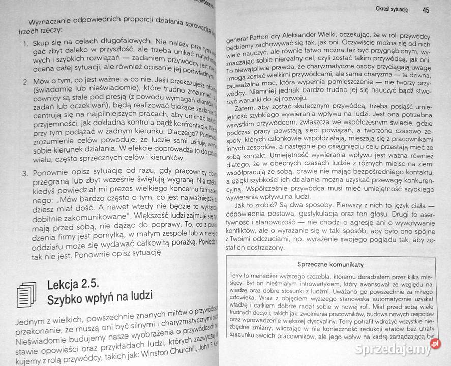 Intensywny kurs przywództwa Szybki program Pozostałe Chełm