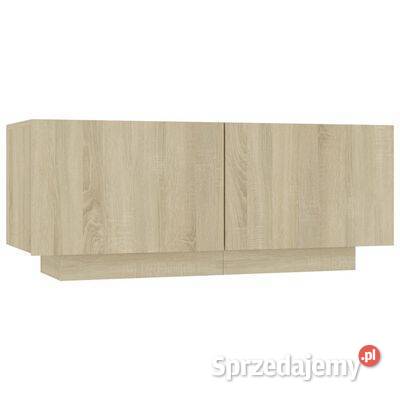 vidaXL Szafka pod TV dąb sonoma 100x35x40 płyta Warszawa sprzedam