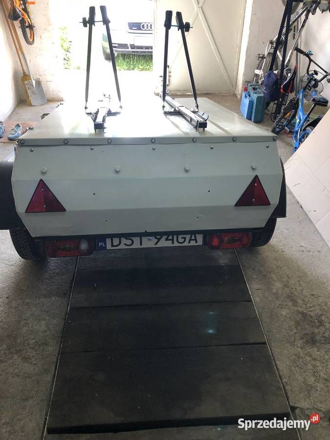 Przyczepka Niewiadów N250C tuning ważne OC Niewiadów Pieszyce