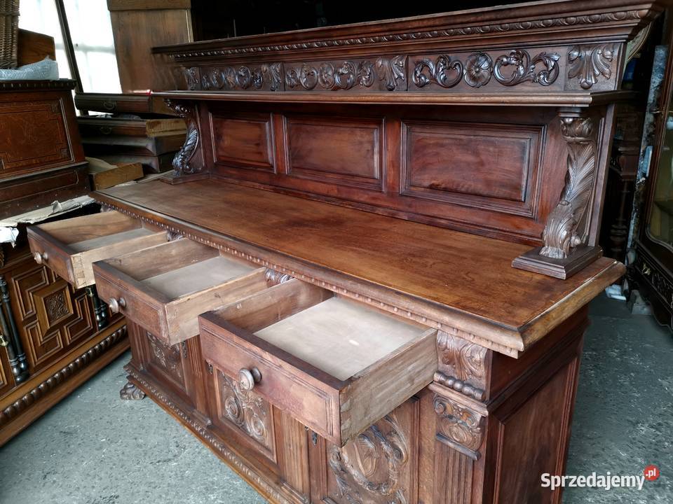 Komodapomocnik i kredens neroenesans Wałbrzych