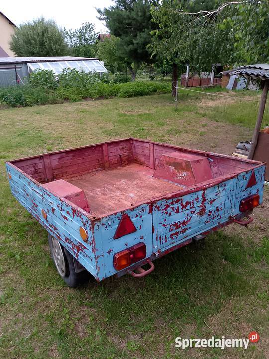 PRZYCZEPKA DO SAMOCHODU CIĄGNIKA Leżajsk