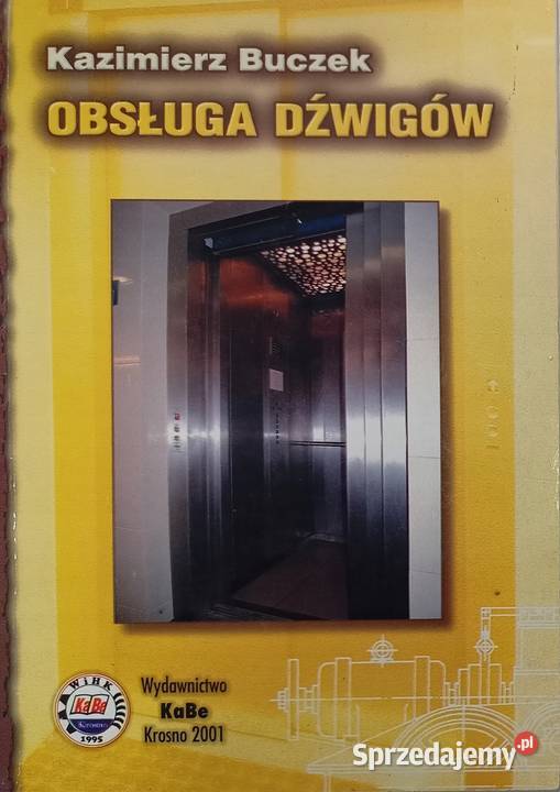 Obsługa dźwigów Buczek Książki i Podręczniki Osięciny sprzedam