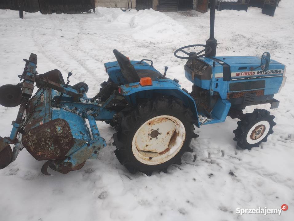 Mini traktorek 4x4 z glebogryzarką Mitsubishi Mitsubishi Słowiki Stare