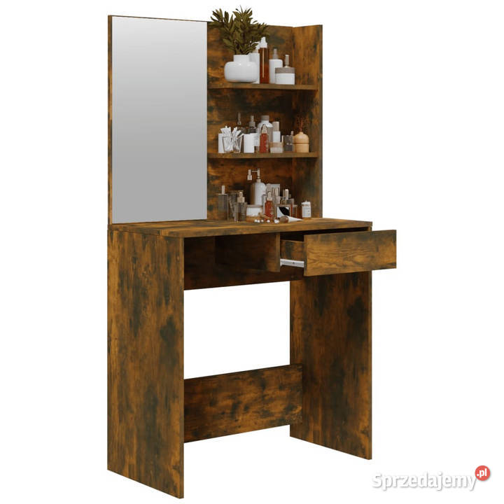Toaletka z lustrem przydymiony dąb 745x40x141 sprzedam