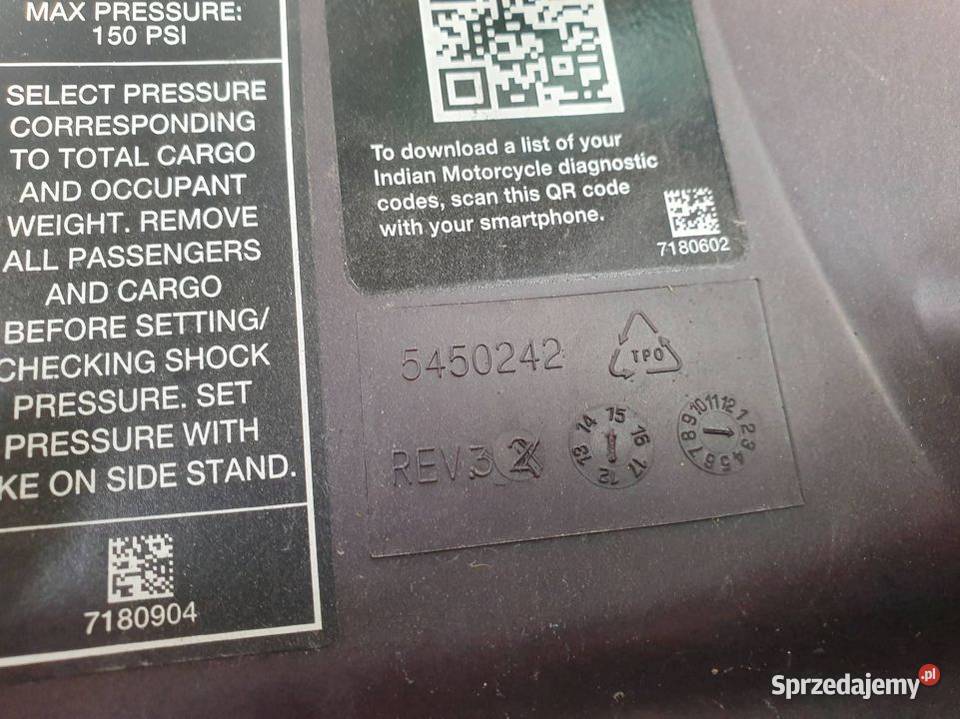 OSŁONA LEWA INDIAN CHIEFTAIN 5450242 Lipno