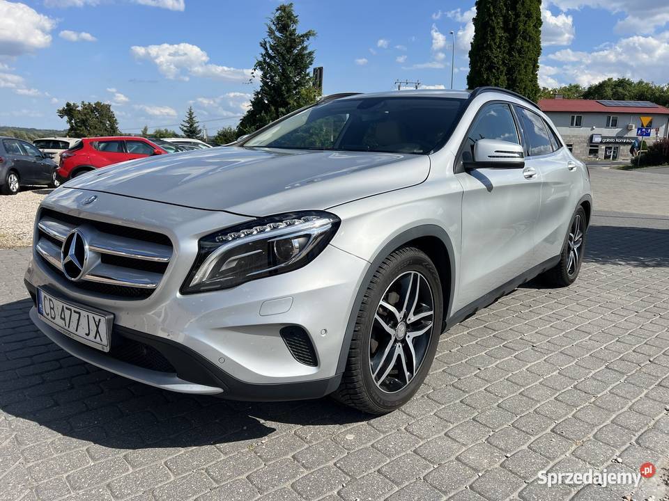 MercedesBenz GLA 200 16 benzyna 156 2015 manual kujawsko-pomorskie Dolna Grupa