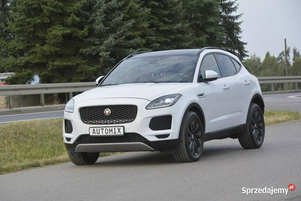 Jaguar EPace 20 D180 AWD panorama bezwypadkowy podkarpackie Sędziszów Małopolski