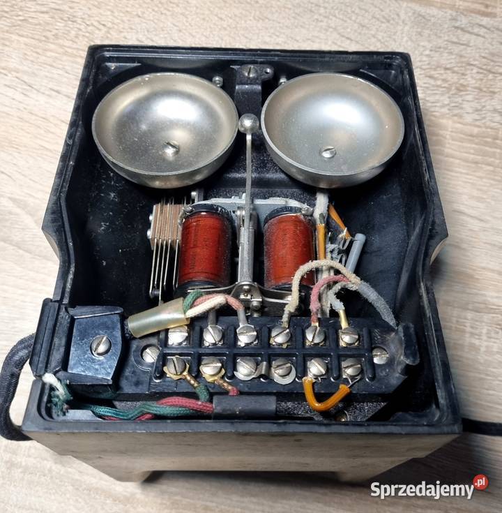 Zabytkowy telefon CZPE DC21 pierwszy powojenny Białystok