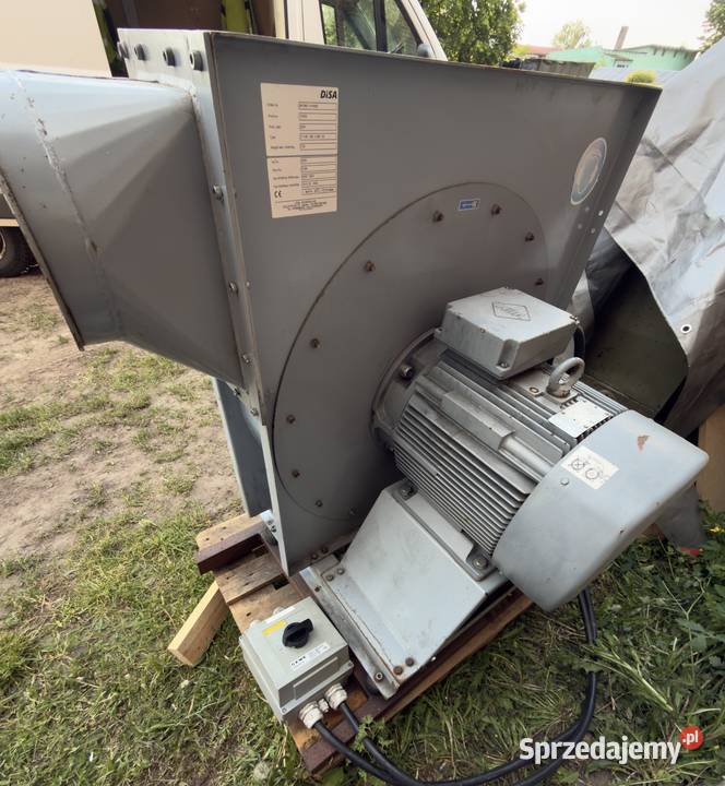 Wentylator transportowy promieniowy DISA 22kw Szczecin