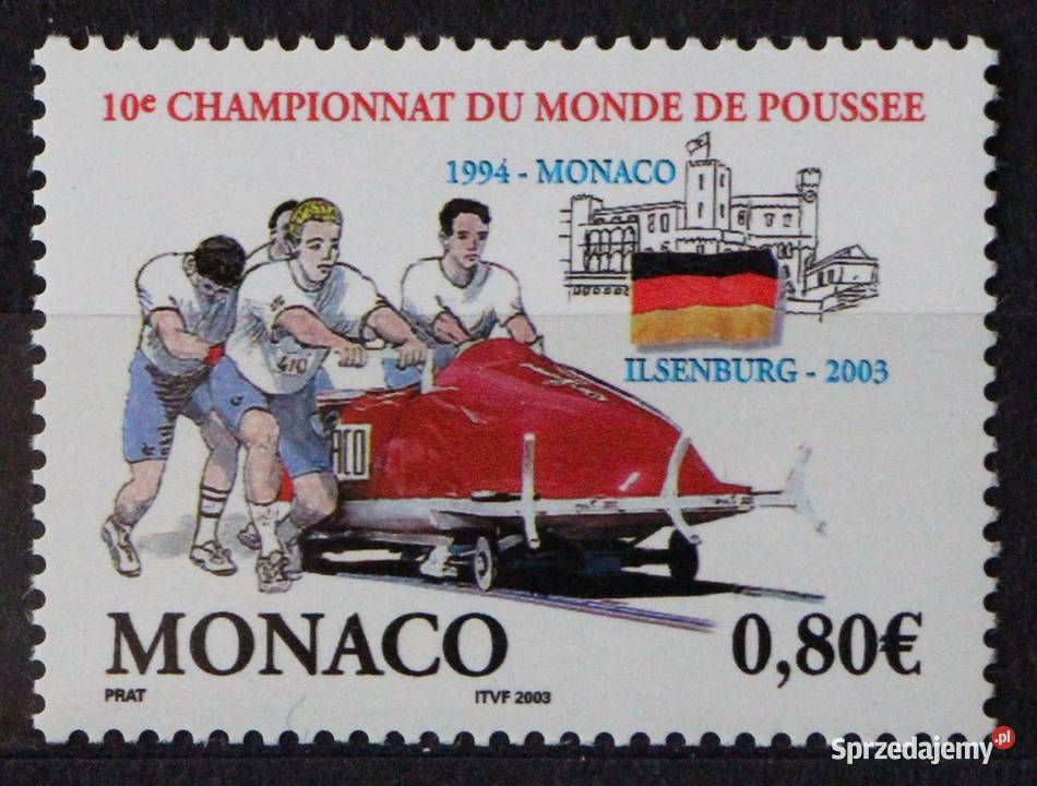 Monako 27 Filatelistyka Oborniki