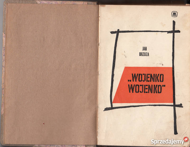 01745 WOJENKO WOJENKO JAN BRZOZA Proza i poezja małopolskie