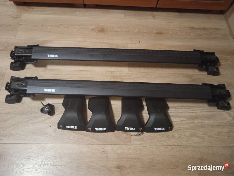 Belki dachowe Thule Wingbar Edge Black series