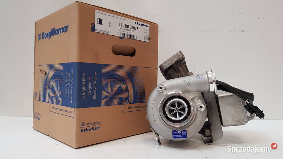 Nowa turbosprężarka BorgWarner KKK 11539880027 Siedlce