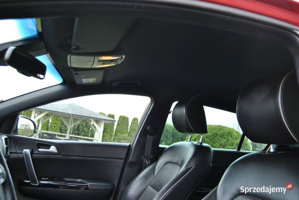 Kia Sportage GTline Kamera cof SKÓRA LEDY GPS czujnik zmierzchu lubelskie Modliborzyce