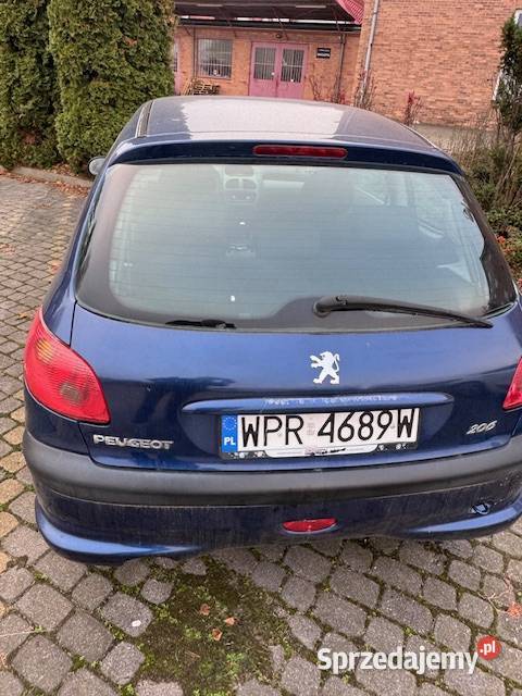 Peugeot 206 2006 r syndyka mazowieckie Warszawa