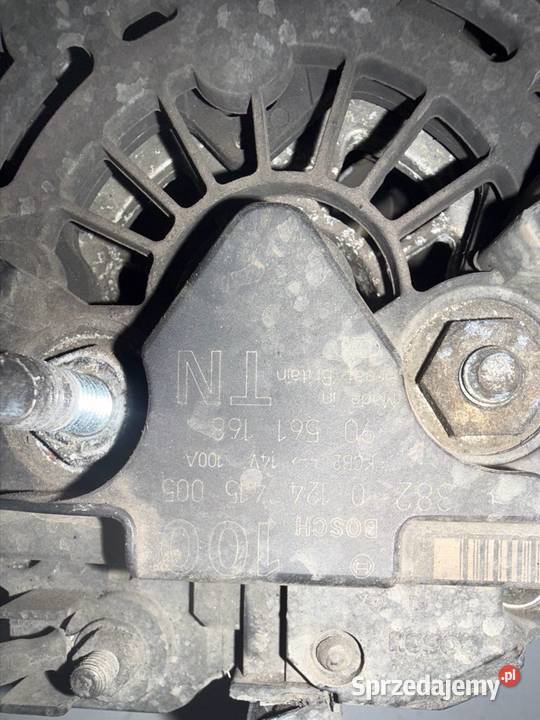 Alternator Opel Astra G Zafira A 20 DTI 0 124 wielkopolskie Ostrów Wielkopolski