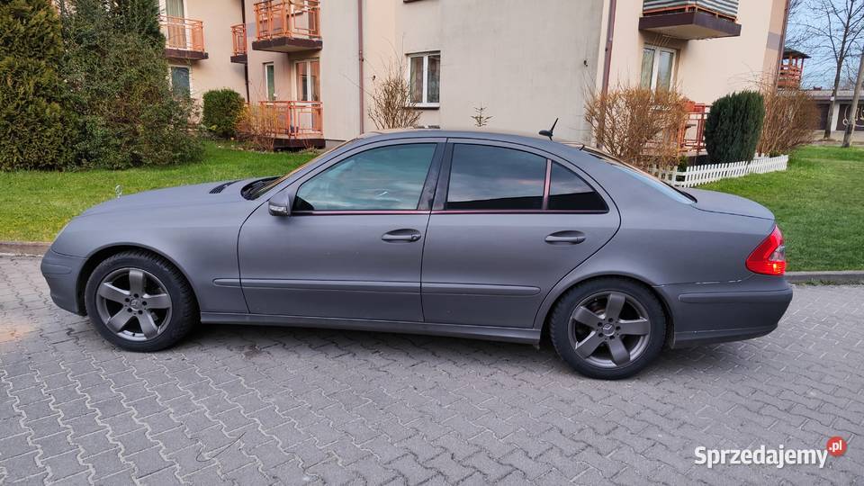 Mercedes W211 ważne OC i przegląd automat