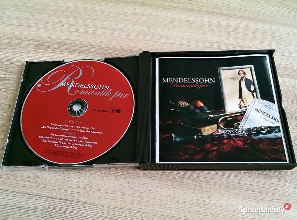 Felix Mendelssohn Romantik pur 3CD Digipack Kraków sprzedam