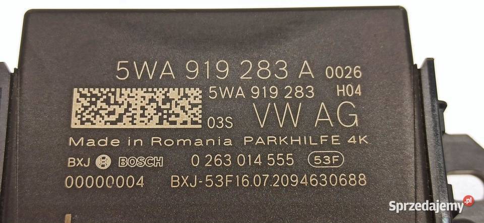 AUDI A3 8Y MODUŁ CZUJNIKÓW PARKOWANIA PDC