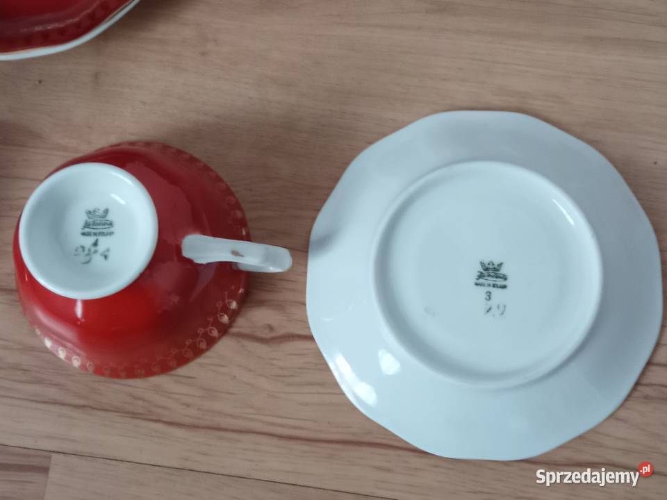 Zestaw kawowy KAROLINA Wałbrzych z lat 70