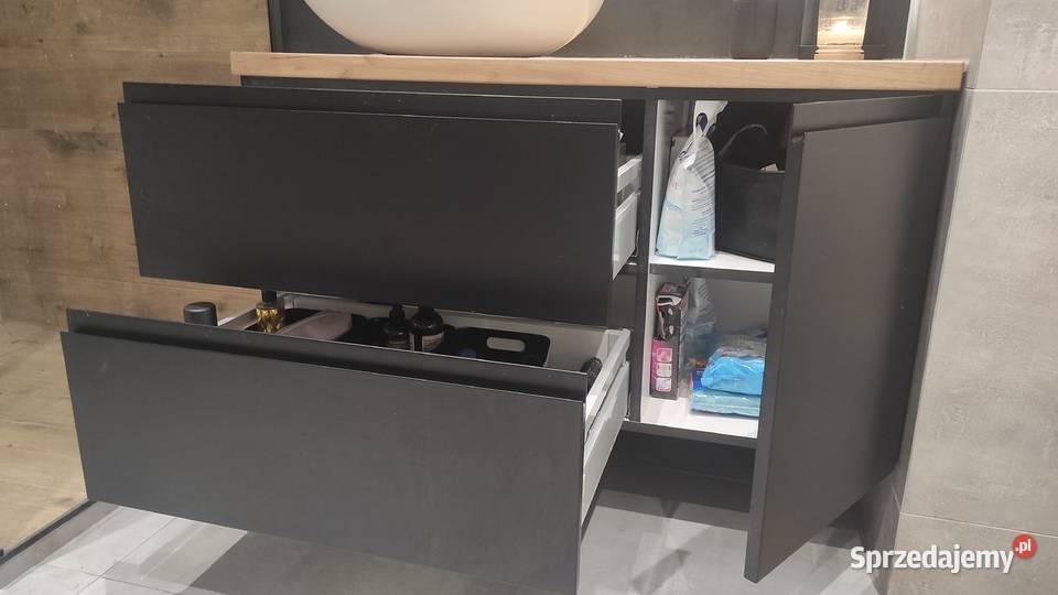 Szafka pod umywalkę na wymiar szer 110 szuflady Kielce