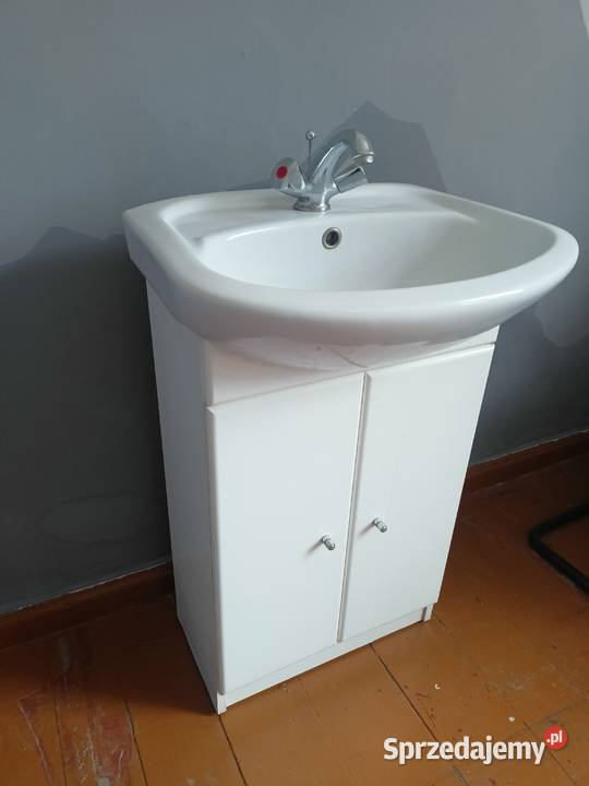 Szafka łazienkowa ze zlewem WC bateria sprzedam