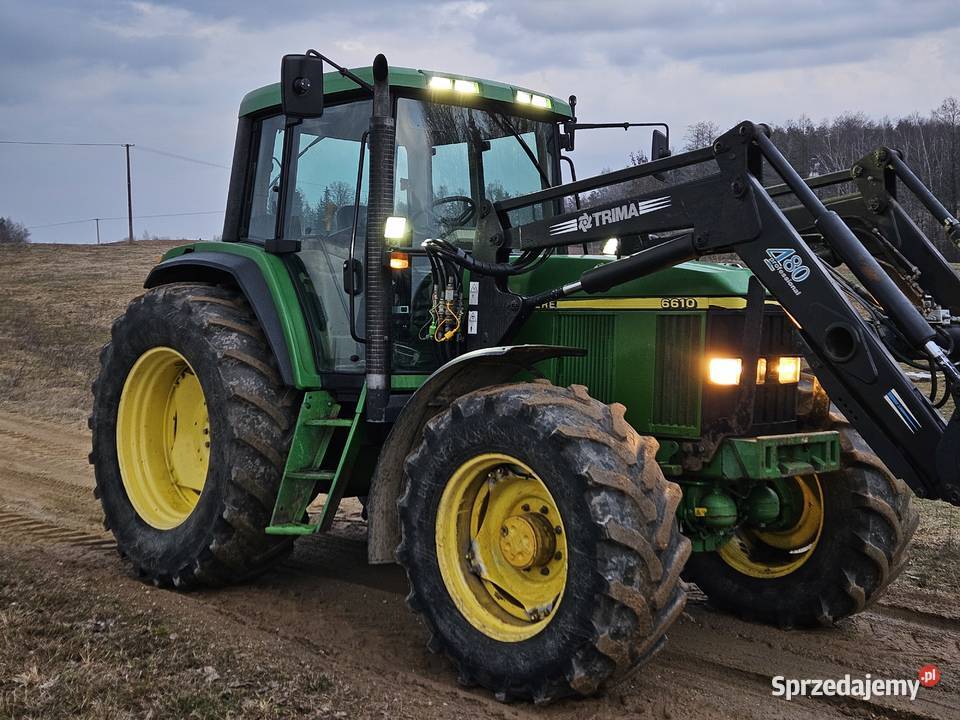John Deere 6610 ładowacz Trima 480 TLS PowerQuad Puńsk