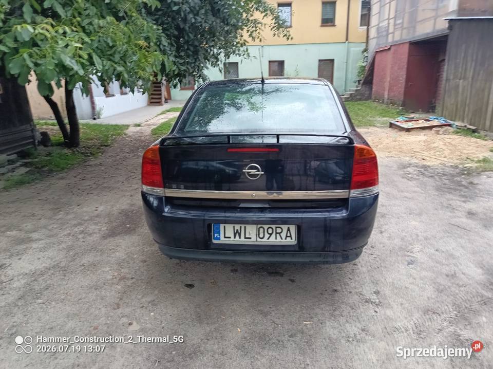 Opel Vectra C 2003r 22 b gaz sekwencja lubelskie Włodawa