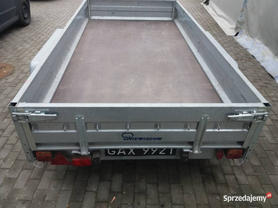 Przyczepa Niewiadów B1430 dwuosiowa DMC1400 Gdańsk
