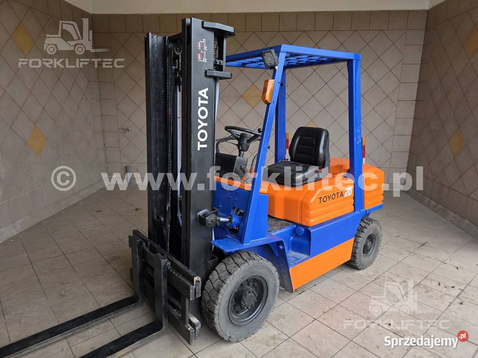 Wózek widłowy TOYOTA 5FD20 TOYOTA 5FDF20 widlak Mysłowice