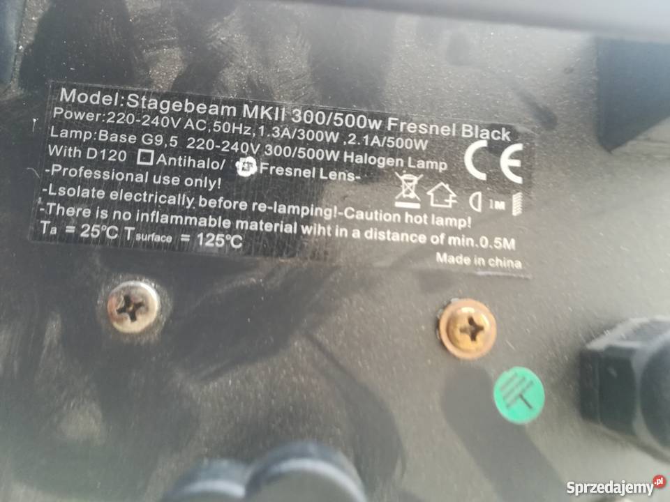 SSTATYWY AVENGERSLAMPY SHOWTEC STAGOBEN MK II